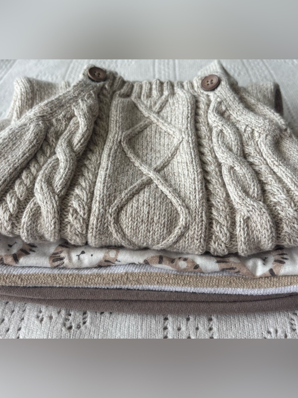 Baby Bundle 3–6M | Organic Knit + Neutral Set